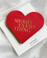 Christmas Collection - Merry Everything (Red) - Ooh Aah Invitations