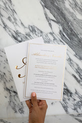 Alyssa - Classic Board Invitation - Ooh Aah Invitations