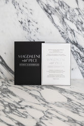 Magdalene & Pece - Ooh Aah Invitations