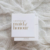 Maid of Honour - Thank you card - Ooh Aah Invitations