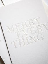 Christmas Collection - Merry Everything (Ivory) - Ooh Aah Invitations