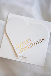 Christmas Collection - Merry Christmas (Ivory) - Ooh Aah Invitations