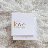 Love Card - White - Ooh Aah Invitations