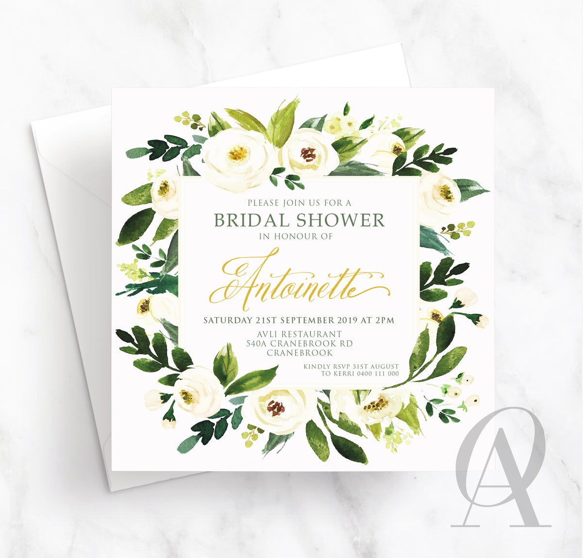 GARDEN BRIDAL SHOWER - Ooh Aah Invitations