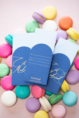 2 PIECE EID MONEY ENVELOPE - BLUE - Ooh Aah Invitations