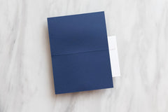 Groomsman Thank you card - Navy