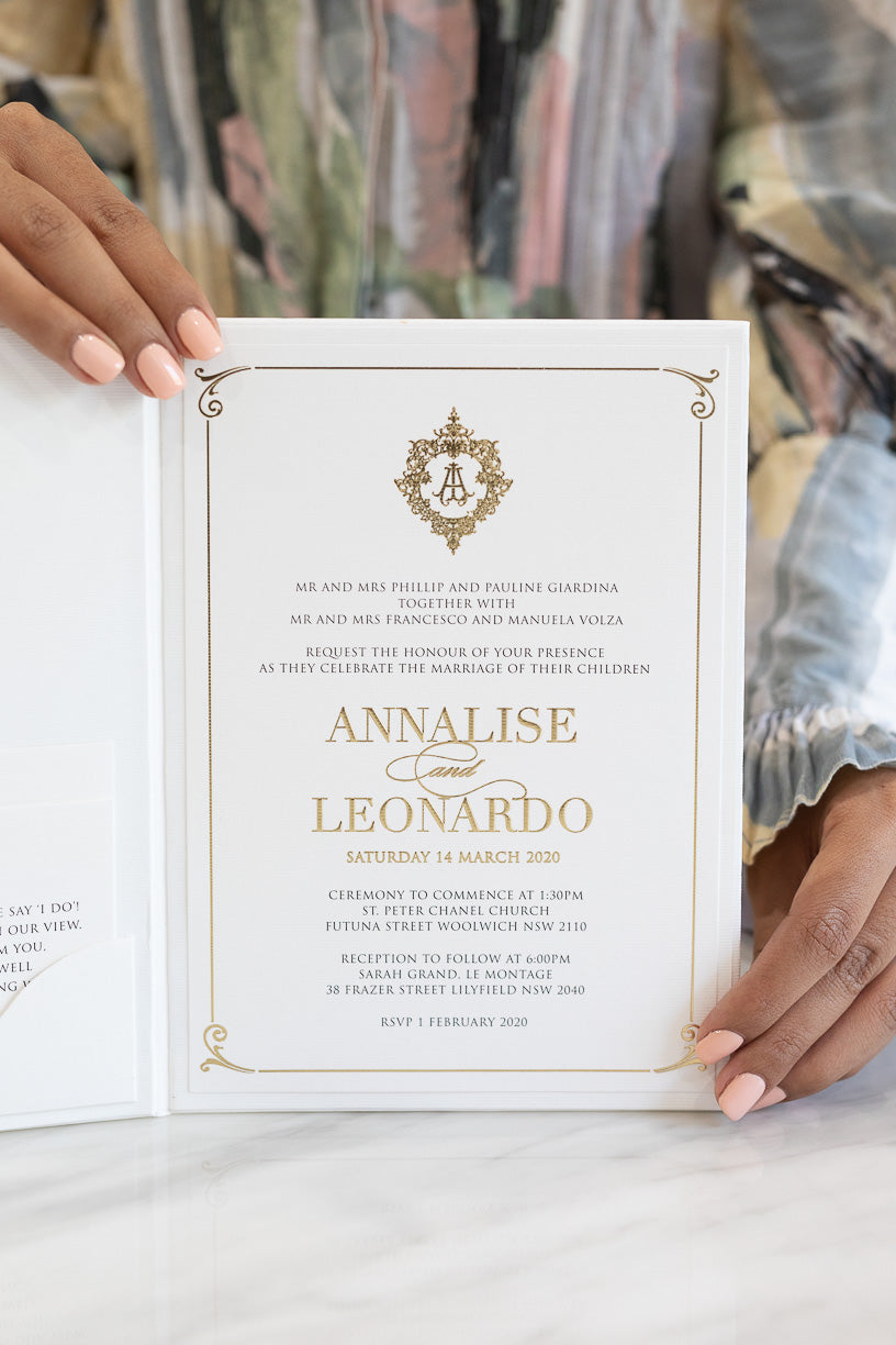 ANNALISE & LEONARDO - Ooh Aah Invitations