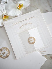 Unique Save the Date Cards with Double Doors