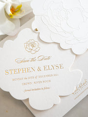 Floral Design Wedding Save the Date Cards