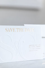 EMBOSS - SAVE THE DATE - Ooh Aah Invitations