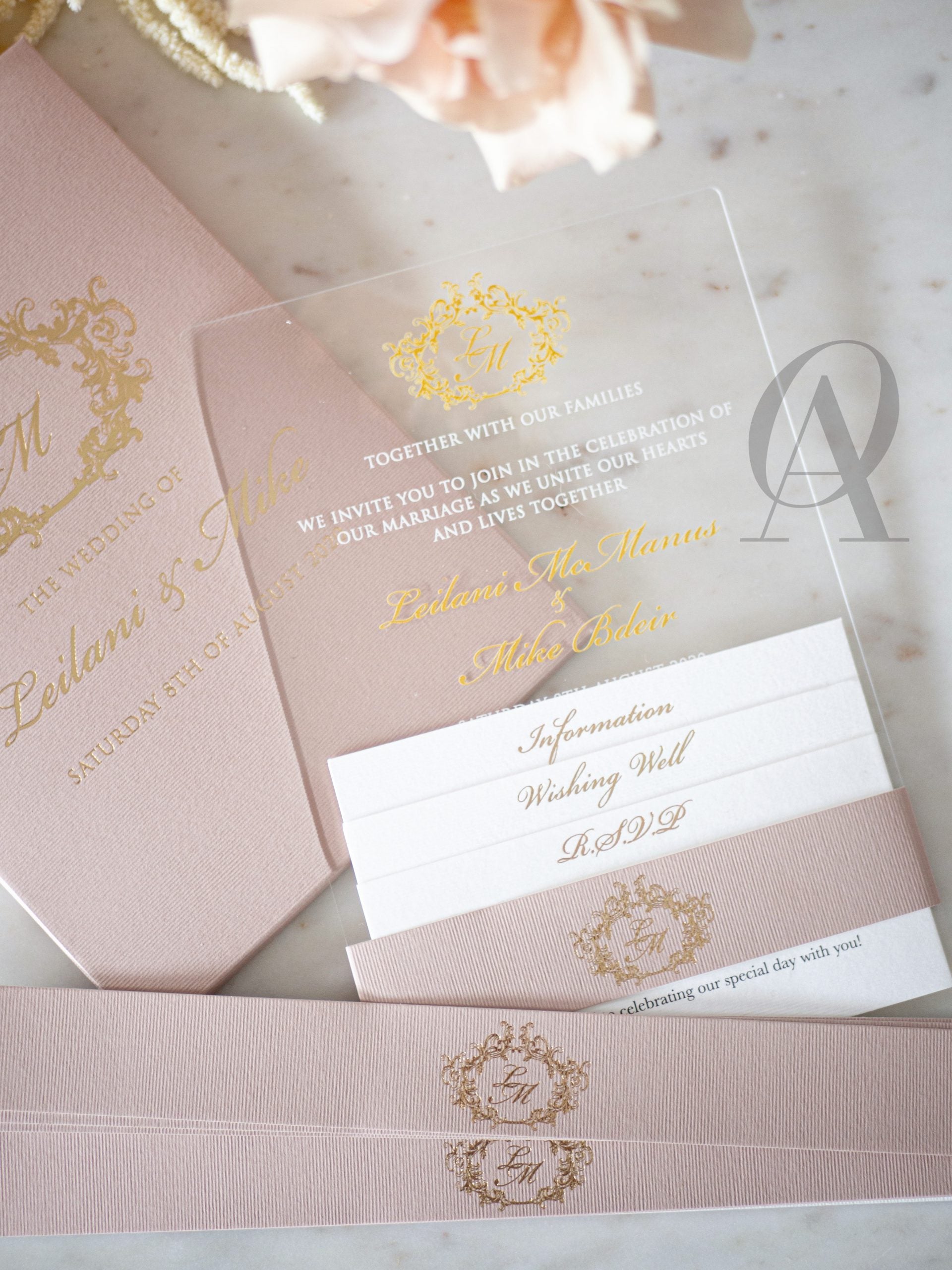 LEILANI & MICHAEL - Ooh Aah Invitations