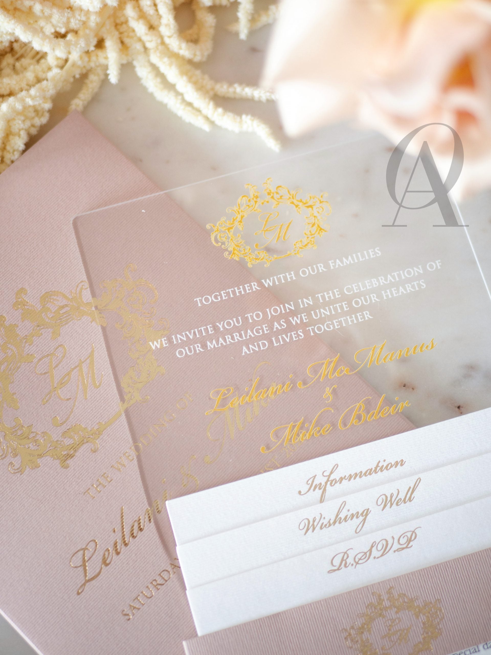 LEILANI & MICHAEL - Ooh Aah Invitations