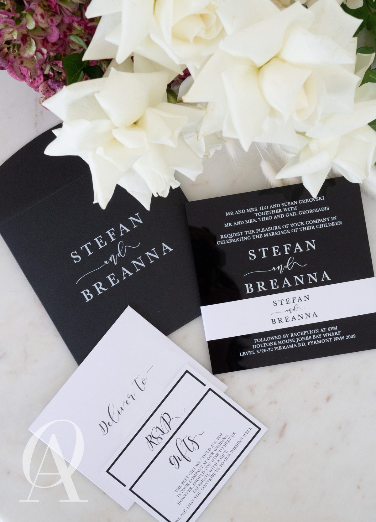 BREANNA & STEFAN - Ooh Aah Invitations