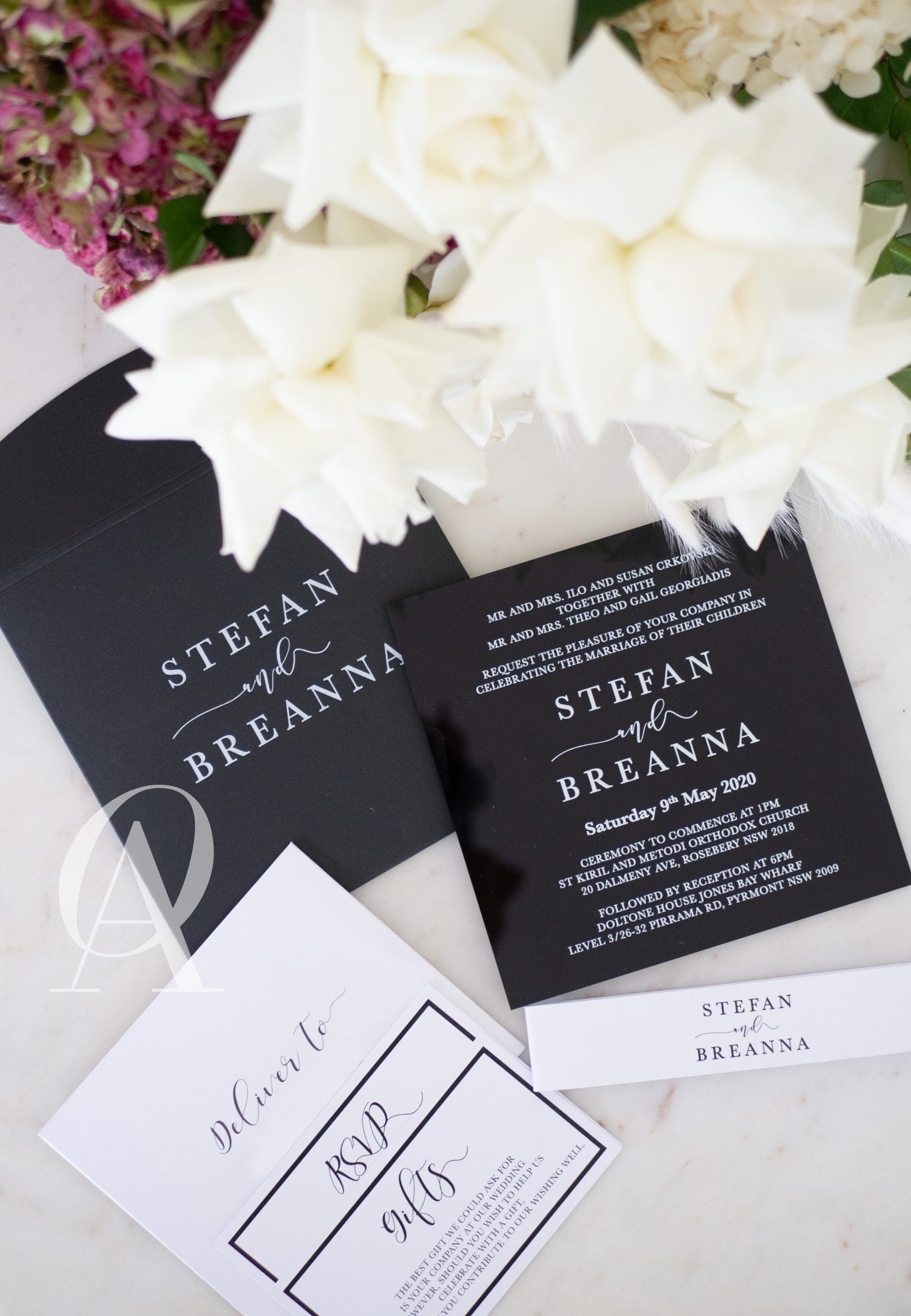 BREANNA & STEFAN - Ooh Aah Invitations