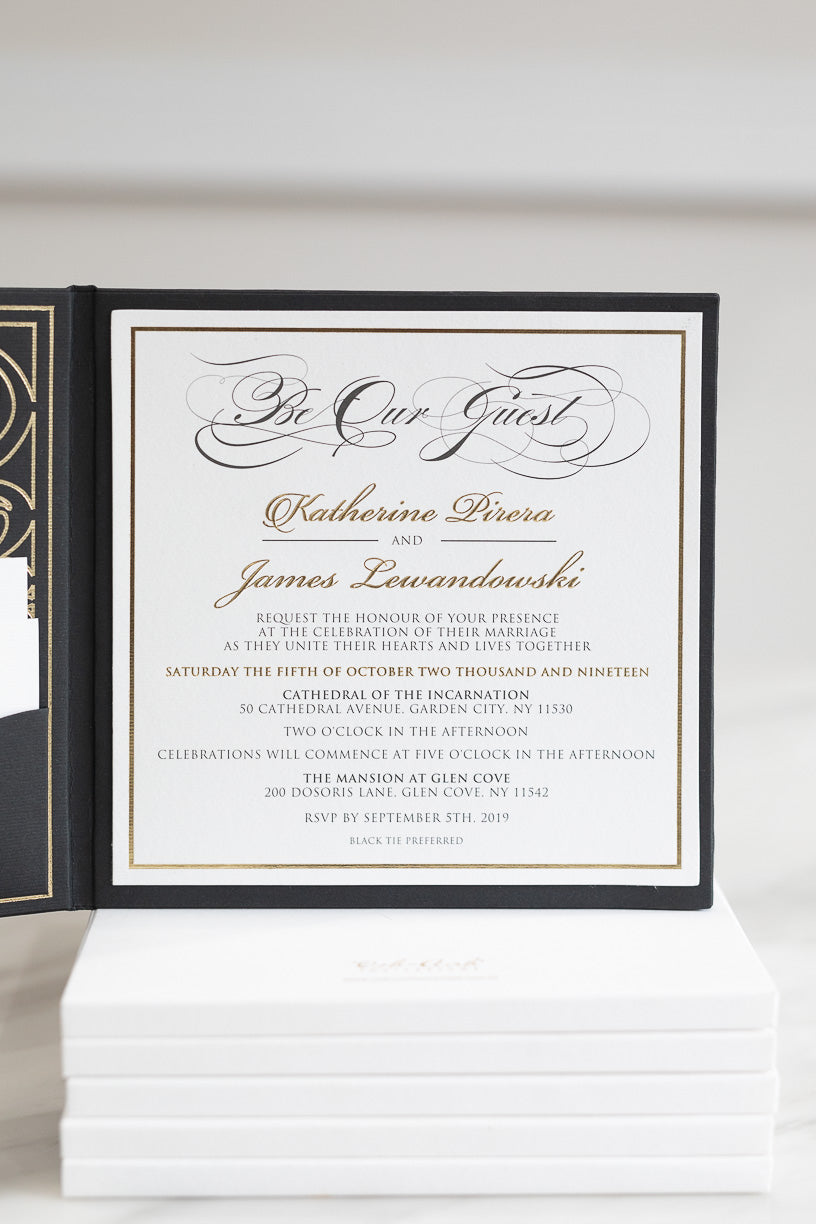 KATHERINE & JAMES - Ooh Aah Invitations