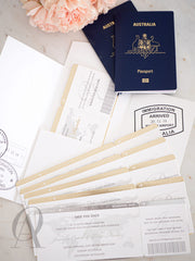 BOARDING PASS INVITATION - Ooh Aah Invitations