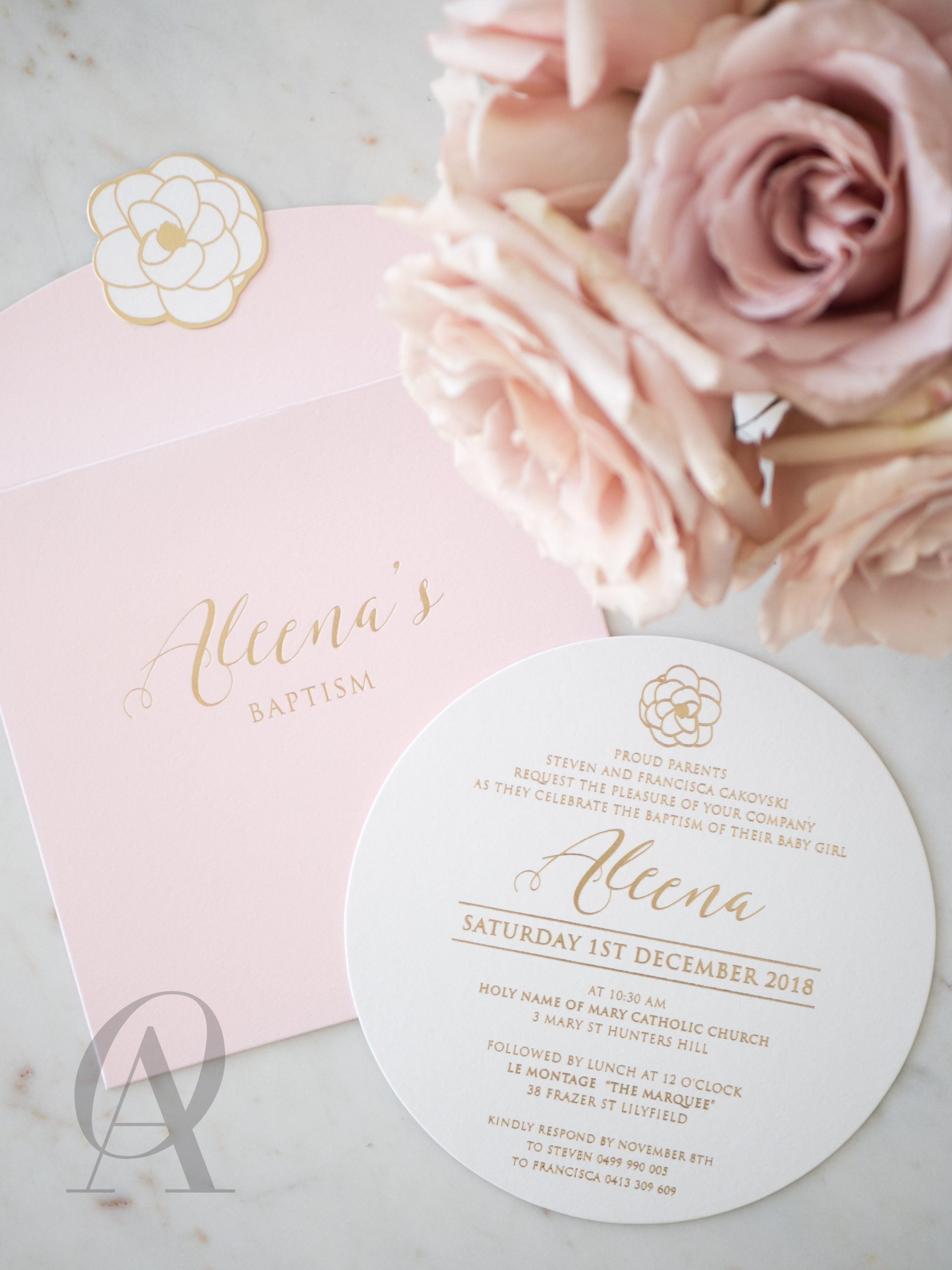 BABY ALEENA - Ooh Aah Invitations