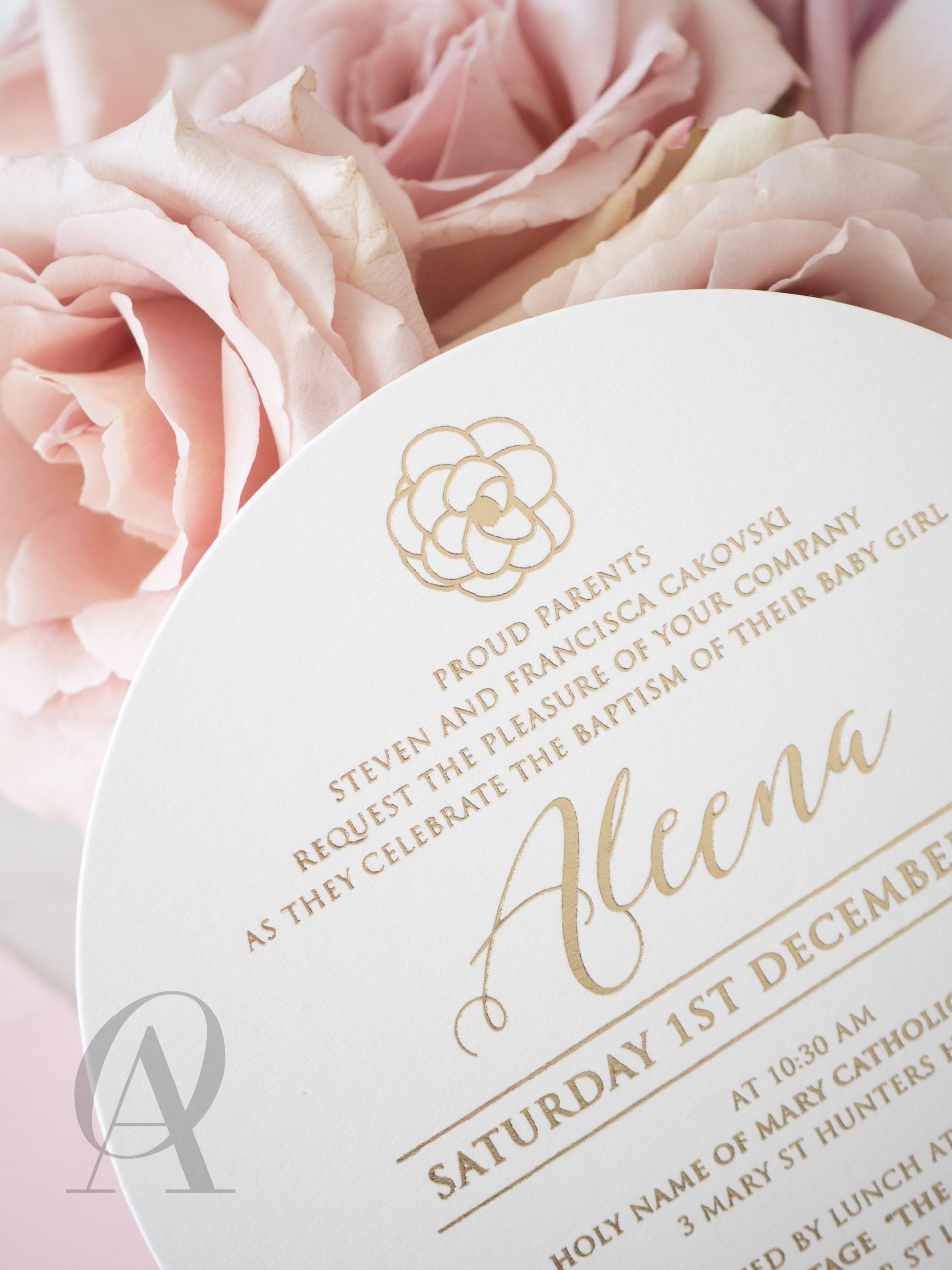 BABY ALEENA - Ooh Aah Invitations