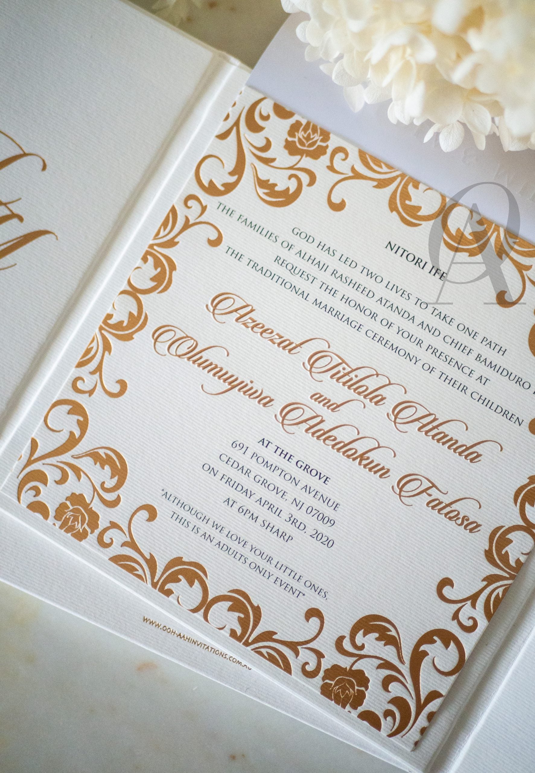 LOLA & MUYI - Ooh Aah Invitations