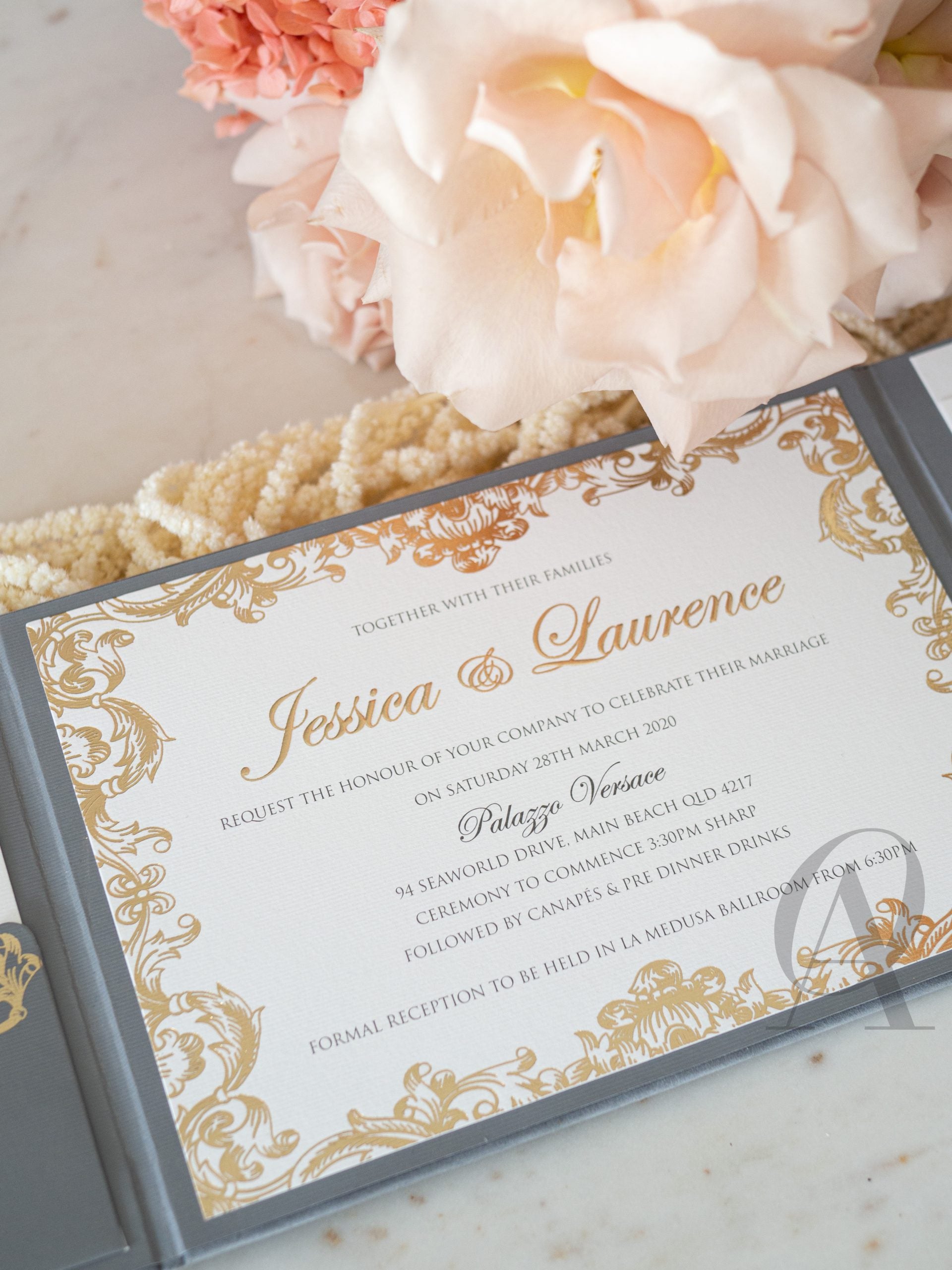 JESSICA & LAURENCE - Ooh Aah Invitations