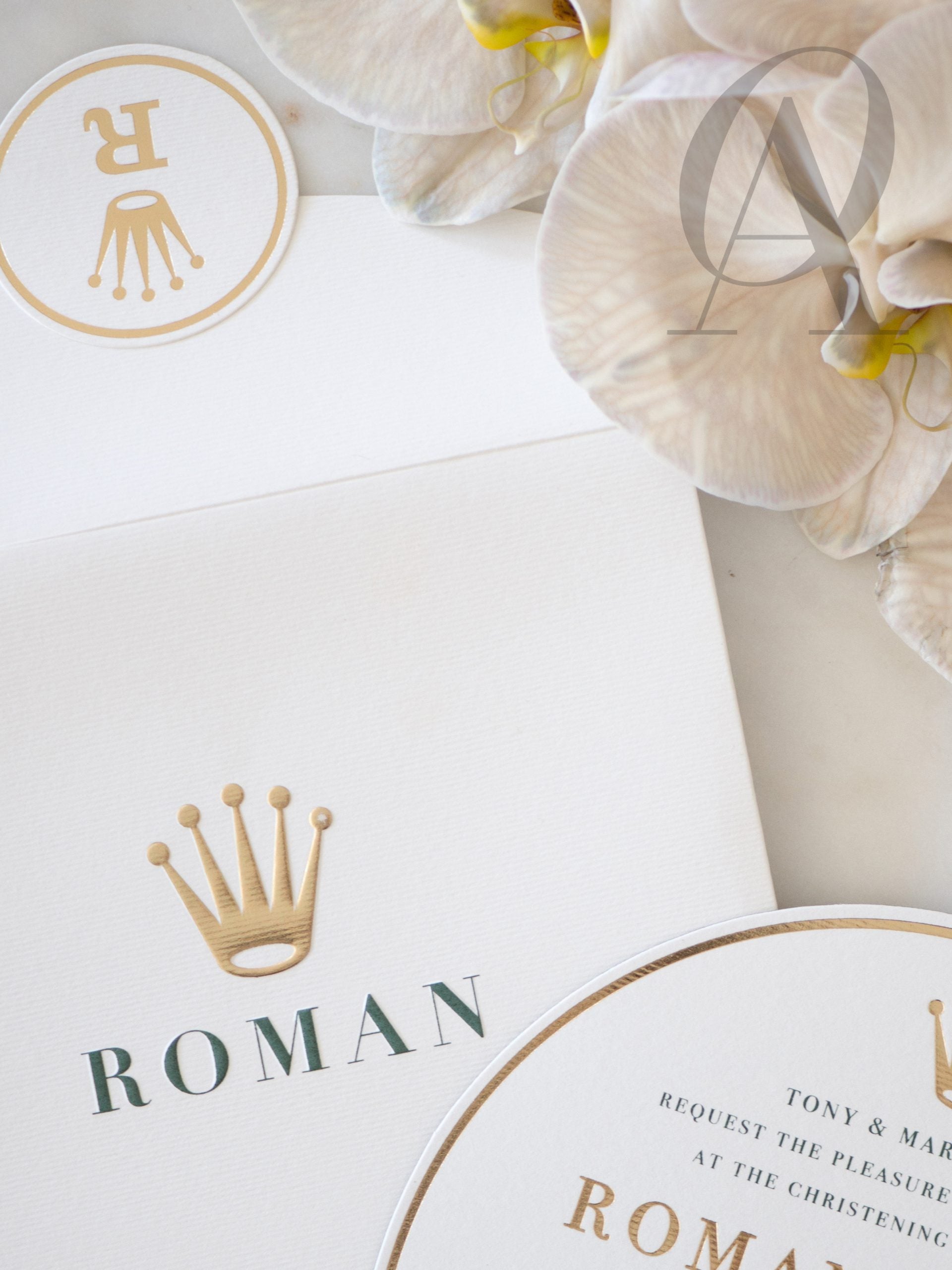 BABY ROMAN - Ooh Aah Invitations