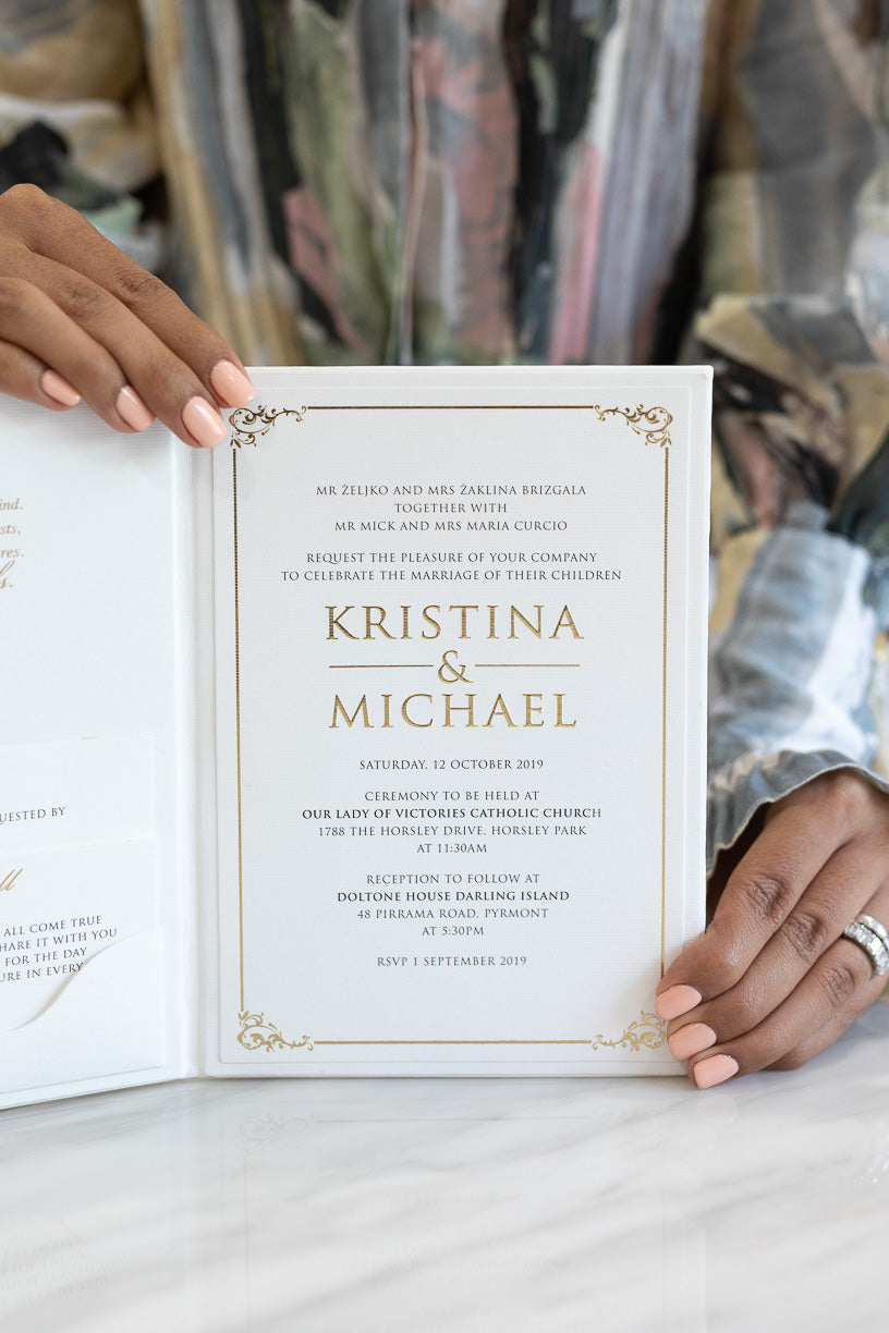 KRISTINA & MICHAEL - Ooh Aah Invitations