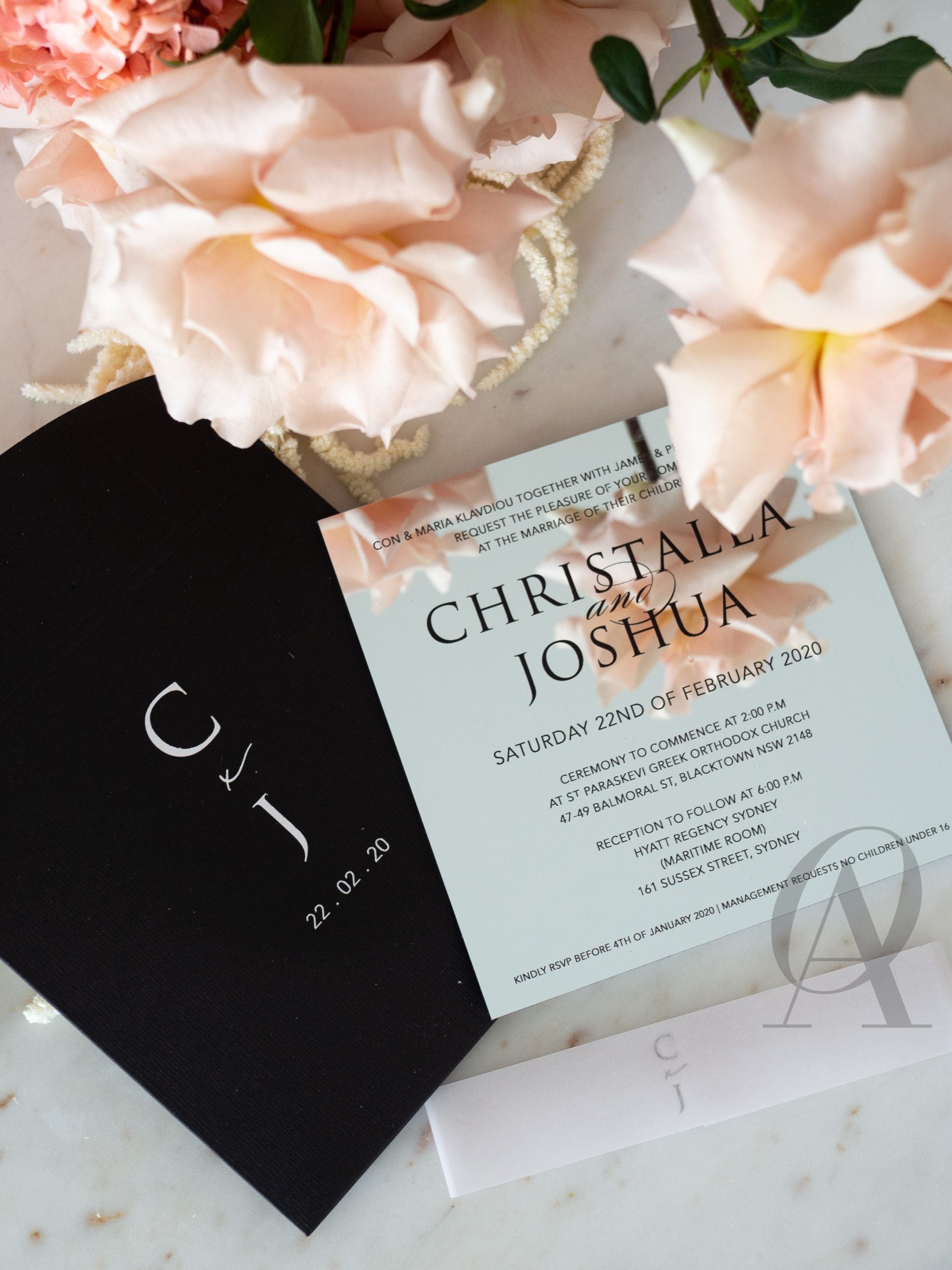 CHRISTALLA & JOSHUA - Ooh Aah Invitations