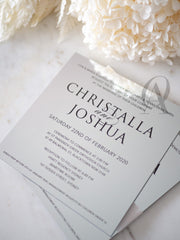 CHRISTALLA & JOSHUA - Ooh Aah Invitations